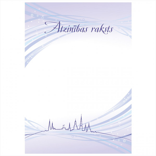 Atzinības raksts AR-01