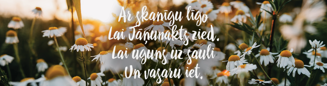 Priecīgus Līgo svētkus!