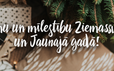 Priecīgus Ziemassvētkus un Laimīgu 2023.gadu !