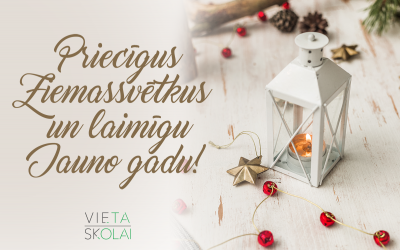 Priecīgus Ziemassvētkus un Laimīgu Jauno gadu!